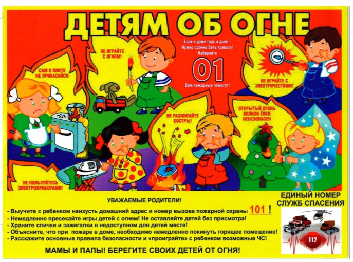 Детям об огне Детям об огне.